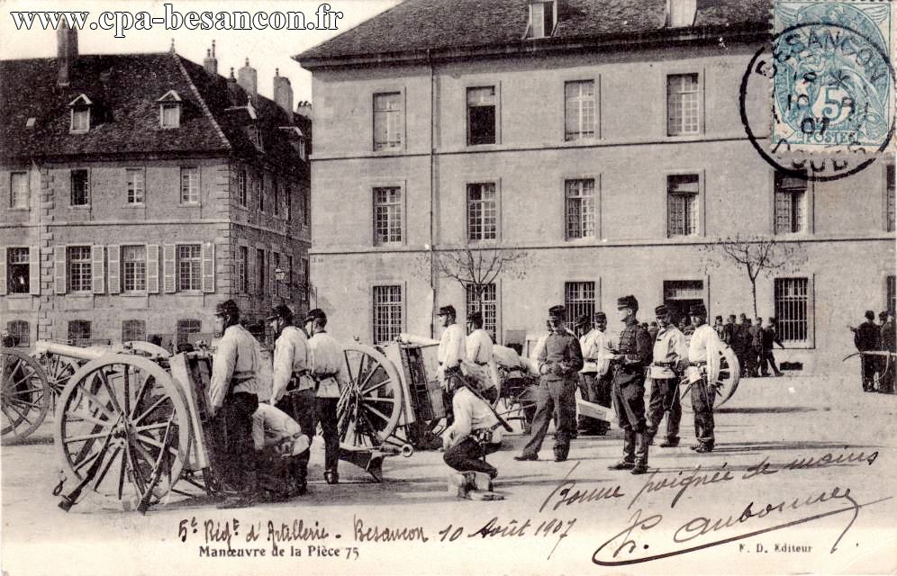 20 BESANÇON - Le Pont de Bregille (1837) Beauregard